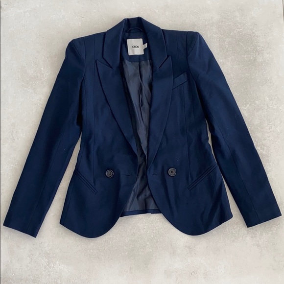 ASOS NAVY BLUE BLAZER - Picture 3 of 11